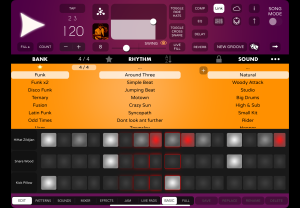 Funk-drummer-app